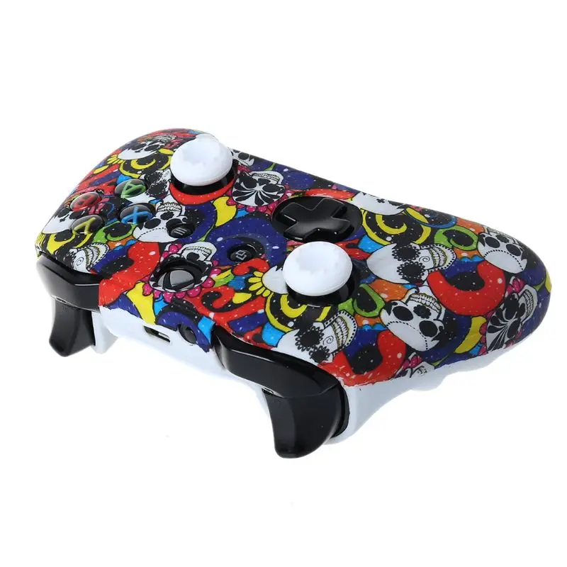 1 компл. Силиконовый защитный чехол Крышка ручки для XBox One X S игровой контроллер LX9A