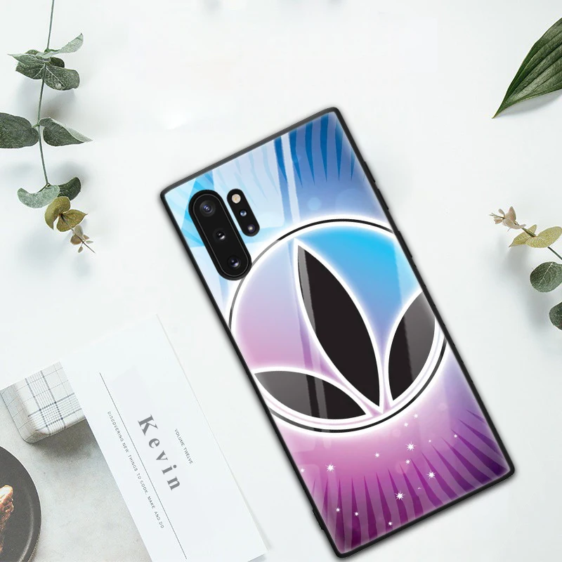 Чехол из закаленного стекла для телефона samsung Galaxy S8 S9 S10 S10E S105G Note 9 10 Plus 5G Силиконовый мягкий чехол Herbalife