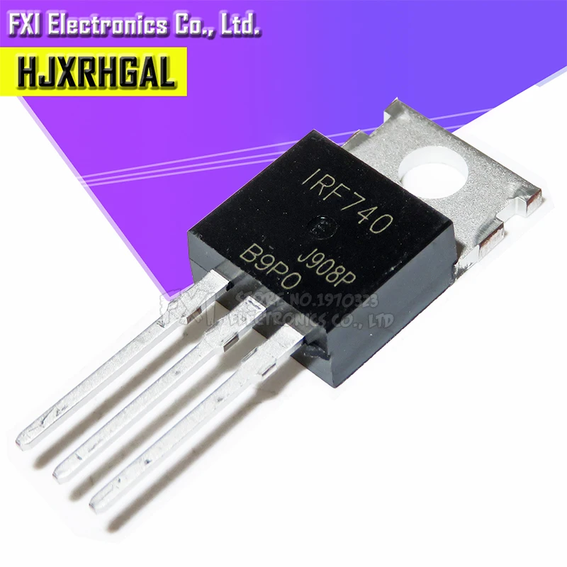 

100 шт., IRF740 IRF740PBF TO220 TO-220 IRF740P