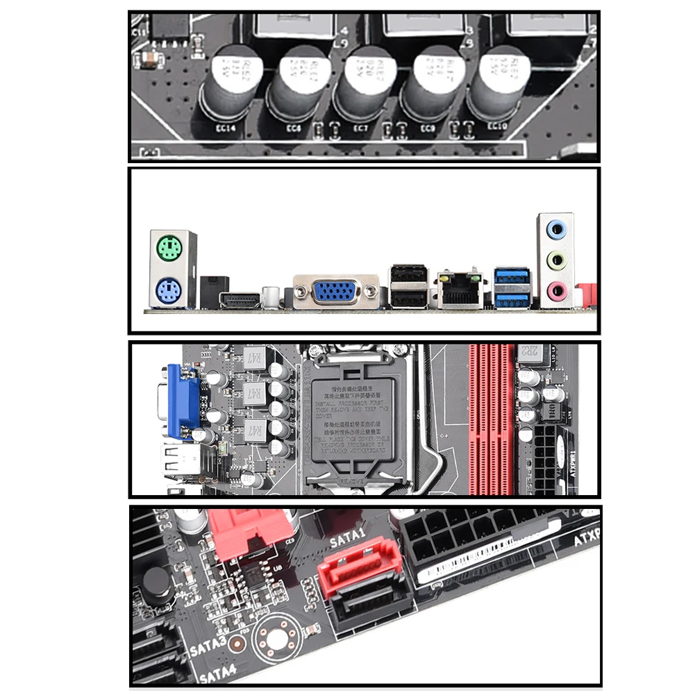B75 I3 I5 I7 процессор прочный Настольный LGA1155 офис 32 г DDR3 Материнская плата PCI Express высокоскоростной компьютер HDMI профессиональный стабильный