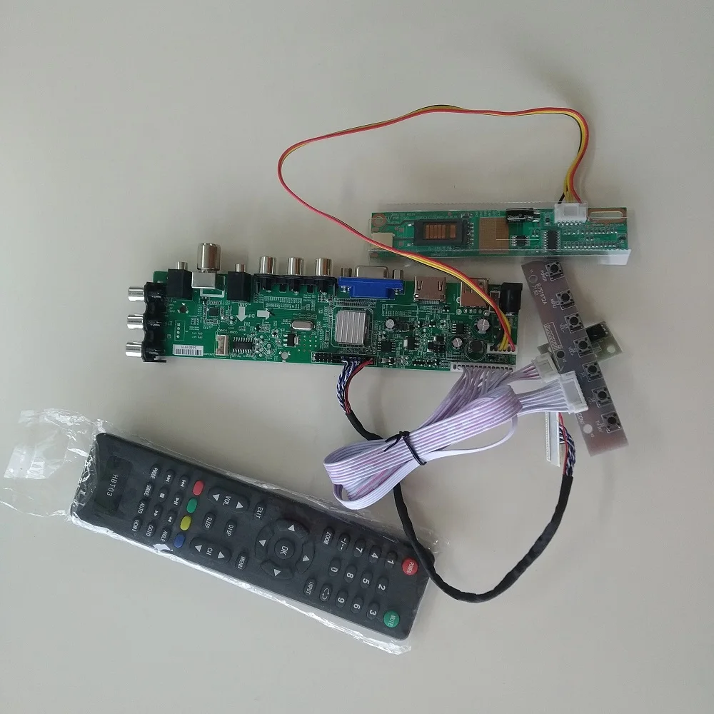 Комплект для LP154W01(TL)(D2) HDMI lcd 1 CCFL 30pin ТВ Панель VGA DVB-T DVB-C USB AV цифровая 1280X800 15," плата контроллера