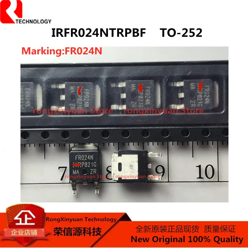 

10 шт. IRFR024NTRPBF FR024N TO-252 IRFR024N IRFR024 55 в/17A HEXFET®Мощность MOSFET N-CH 100% новая импортная оригинальная 100% качество