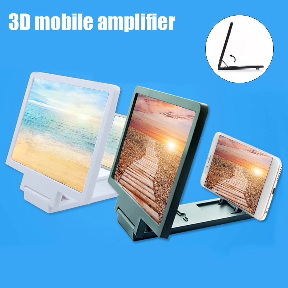 3D портативный универсальный экран Amplifie складной 3D мобильный увеличитель для экрана телефона HD видео Усилитель Стенд ecran geant смартфон