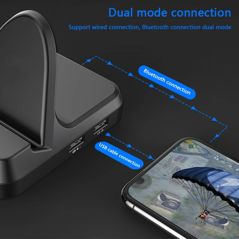  PUBG Mobile Gamepad Controller Plug and Play Gaming Keyboard Mouse Converter Android Phone to PC Co