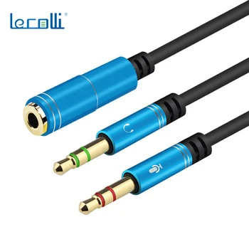 

3.5mm Audio Splitter Cable Dual Headphone Jack Splitter Adapter for AUX Stereo Earphone Headphone Computer Jack 3.5mm