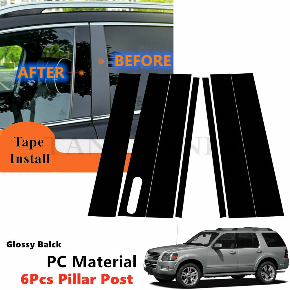 Комплект из 6 предметов для Ford Explorer Mercury Mountaineer 02-10 Lincoln Aviator 03-05 окон дверей