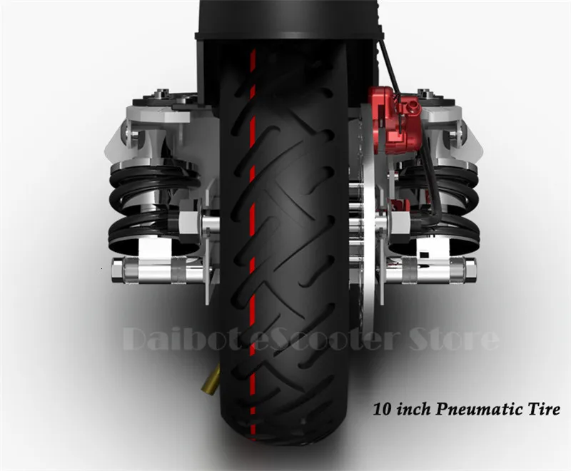 Daibot Electric Scooter 500W Self Balancing Scooters 48V Remote ControlSuspension System Electric Skateboard Scooter For Adults (30)