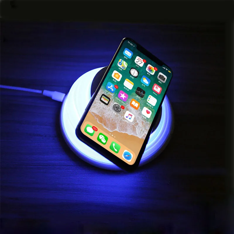 Светодиодный складной ночной Светильник RGB с сенсорным затемнением атмосферный