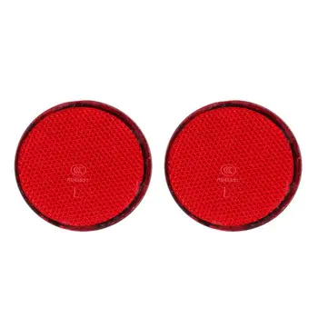 

1 Pair Reflector On Both Sides Of The Rear Bumper QY-202140 Plastic Durable Decorations Original Product Substitutes