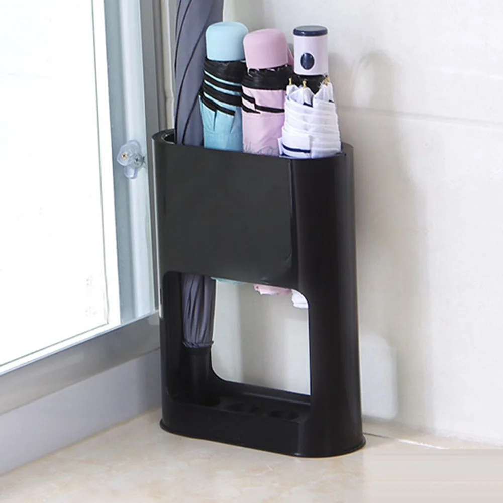 Hallway Draining Solid Household Storage Rack Drain Stand Office Umbrella Holder Bucket Practical Entryway Shelf Can Rain