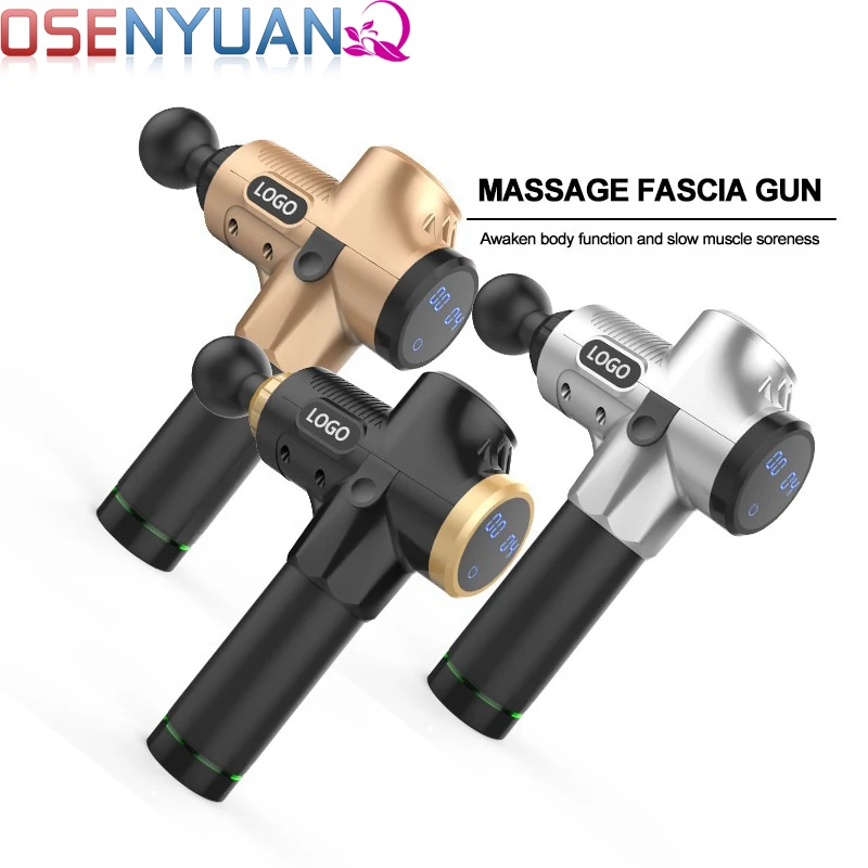 

Massage Gun Deep Tissue Percussion Muscle Massager for Pain Relief Portable with 4 Different Muscle Heads and Storage Box