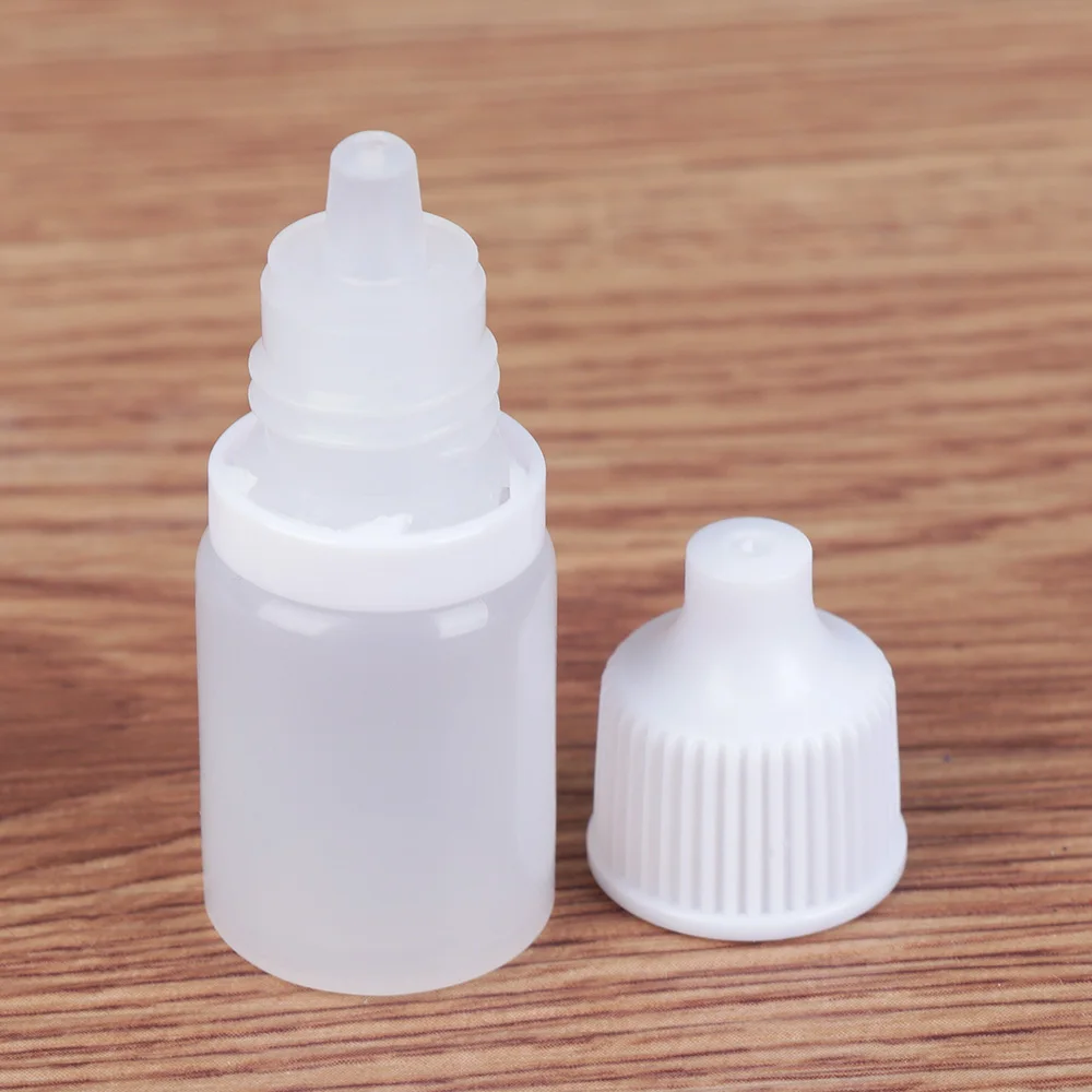 1/5 шт 5/10/15/20/50/100ml прозрачный жидкий образец бутыль пустой Пластик Бумага клей аппликатор DIY Скрапбукинг инструмент