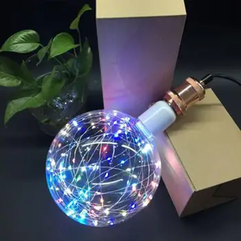 

LED Bulb E27 Copper Wire Wedding Outdoor Festival Decorative Lights LED Light Bulb Light Bulb 10CM Yard Landscape Lamp