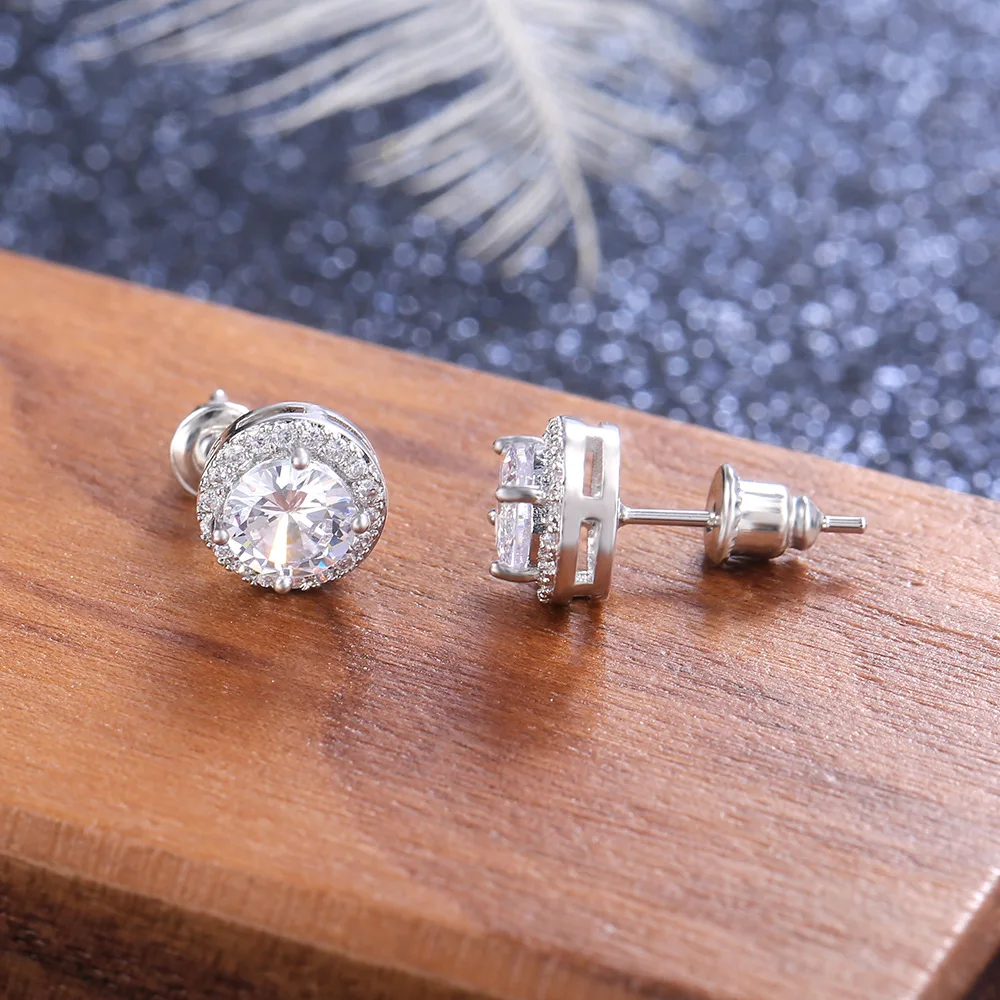 Серьги-гвоздики, earings-women-, ювелирные изделия, серьги-гвоздики для девушек, ювелирные изделия, подарки для девушки, 1pz