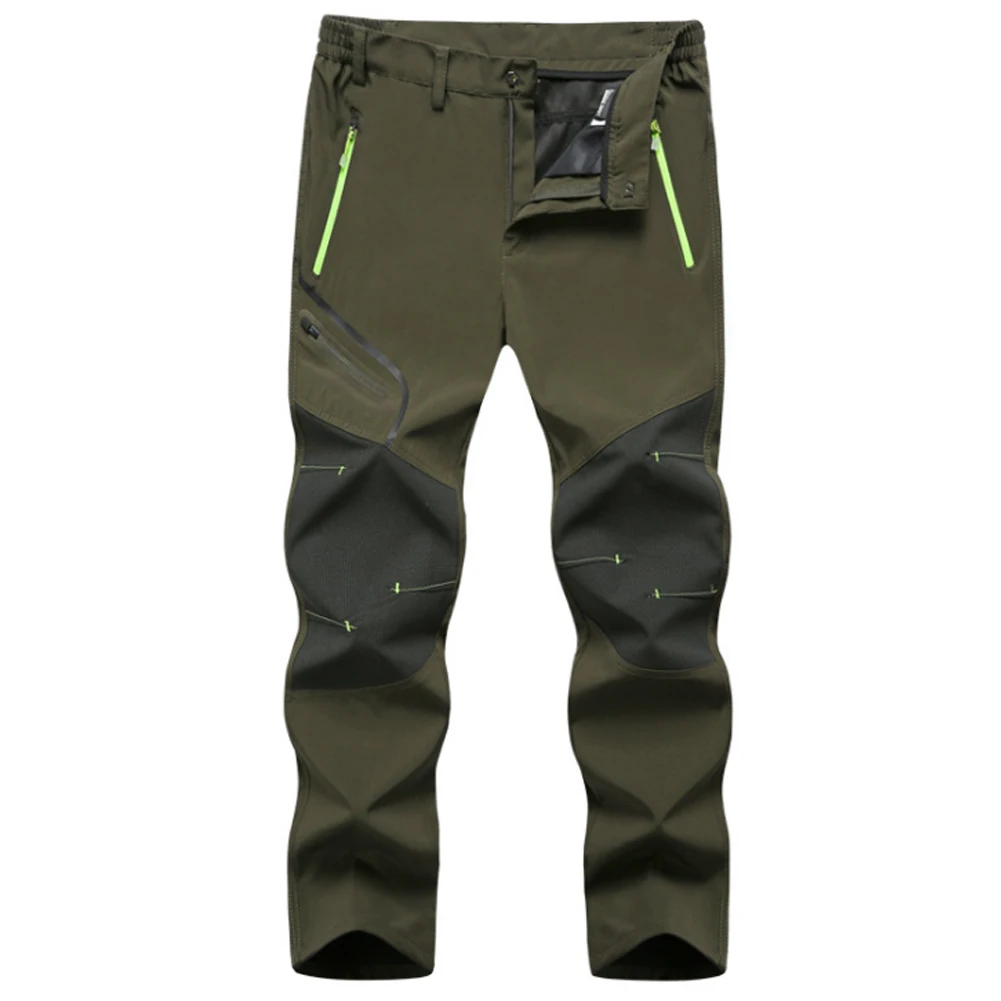 Мужские водонепроницаемые походные лыжные штаны быстросохнущие утепленные спортивные брюки TH36