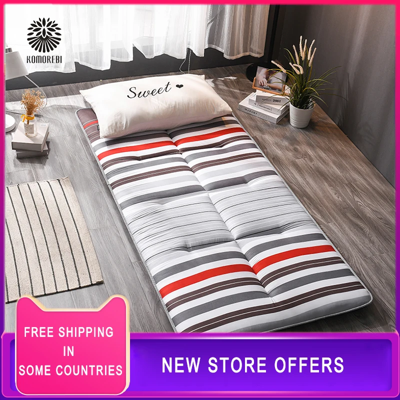 Non-slip Light Mattress Household Hotel Bedding Protection Pad Student Folding Tatami Mattresses Floor Ground Sleeping Mat