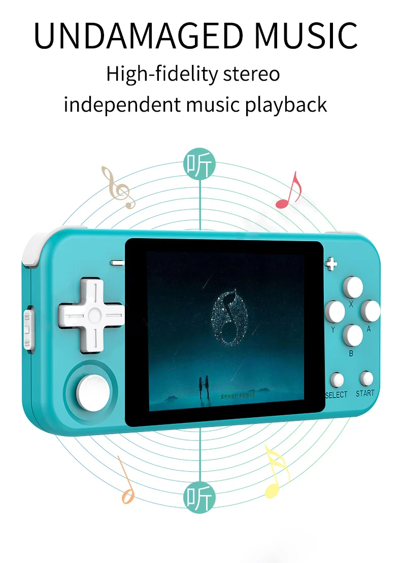 Q90 Handheld Video Game Console Retro Games 3 Hd Ips Screen Kids Gift 16 Simulator Support Ps1 3d Games Open Source Dual System Handheld Game Players Aliexpress