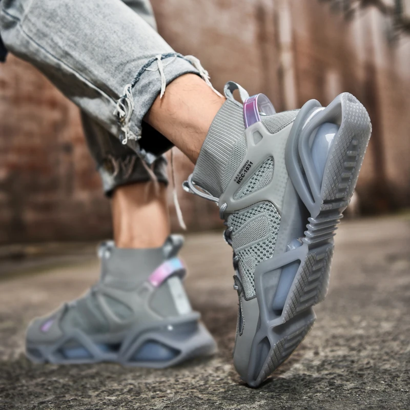

Classic Blade Running Shoes For Men Breathable Sneakers Antiskid Damping Jogging Shoes Outdoor Walking Training Shoes Zapatillas