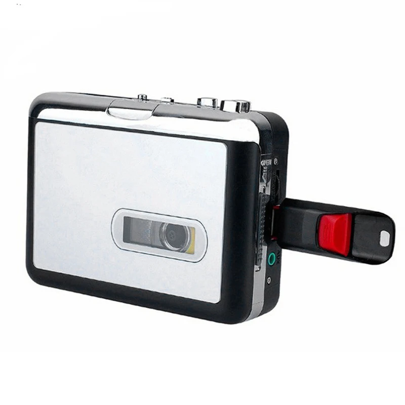 Портативная лента для ПК USB/TF Cassette-To-MP3 преобразователь захвата музыкального