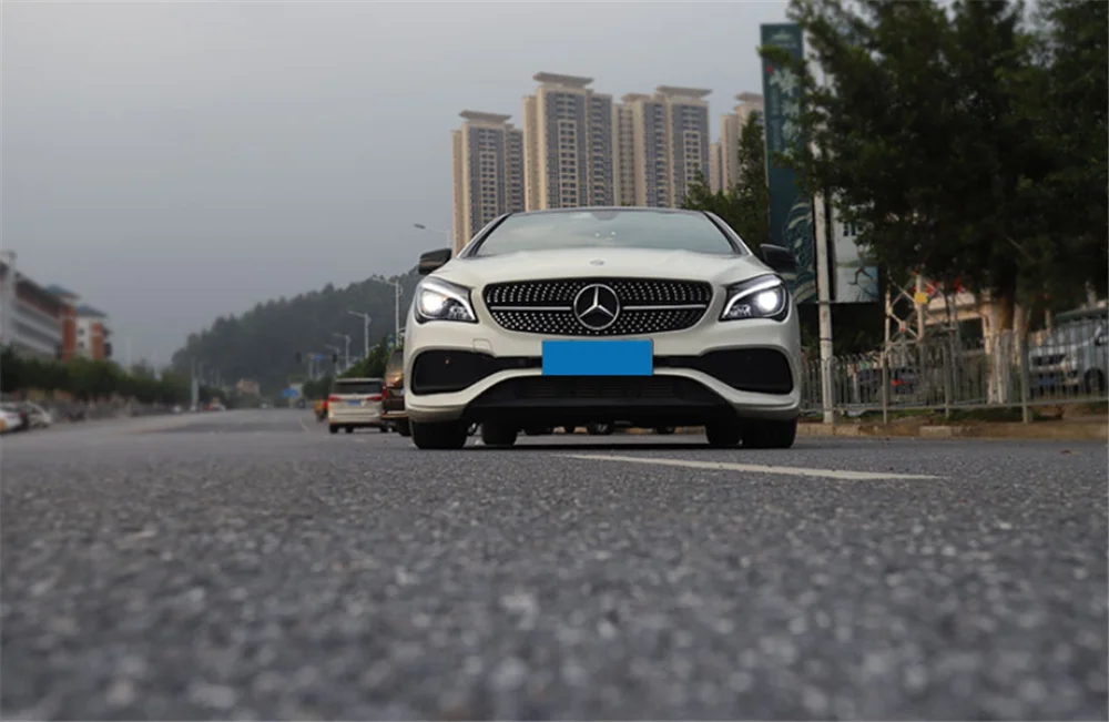 Пара для CLA фары- CLA HID фары биксеноновые фары противотуманные дневные ходовые огни динамический поворот
