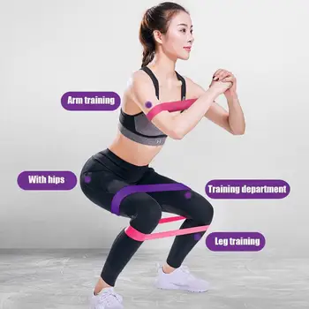 

Training Fitness Gum Exercise Strength Resistance Bands Pilates Sport Rubber Fitness Bands Crossfit Workout Equipment