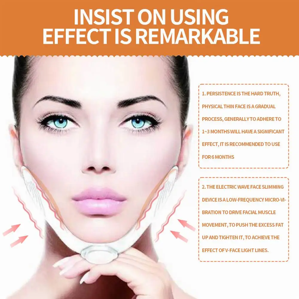 Almofada para o Rosto em Forma de v Cuidados com a Pele Elétrica Facial Levantamento Emagrecimento Massagem 3d Lifting Anti Celulite Estimulador Muscular Ferramentas 10 Elétrica Facial Levantamento Emagrecimento Massagem Almofada para