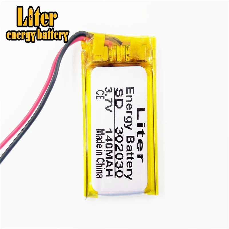 3.7V 140MAH 302030 032030 MP3 MP4 lithium polymer battery protection board circuit batteries | Электроника