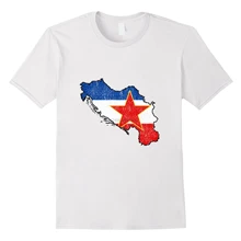 camiseta yugoslavia RETRO VINTAGE