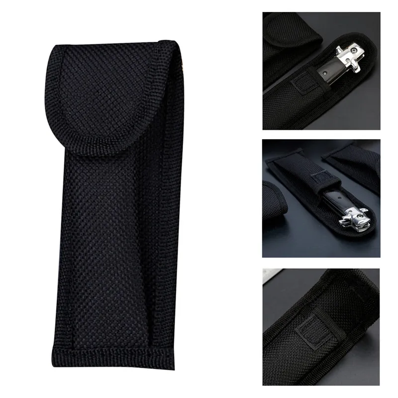 

Nylon Sheath Folding Cutter Black Clip Case Pliers Cutters Cover Bags Wood Cutter Sets Scabbard Waist Pack For Outdoor Camping C