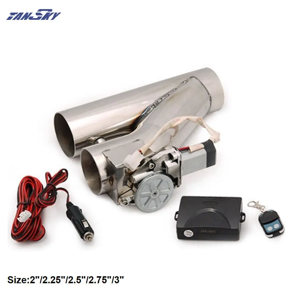 2&quot/2.25&quot/2.5&quot/2.75&quot/3&quot Exhaust Catback Turbo Electric E CUTOUT With Remote Universal Performance For Jeep Wrangler TK-CUTNEW |