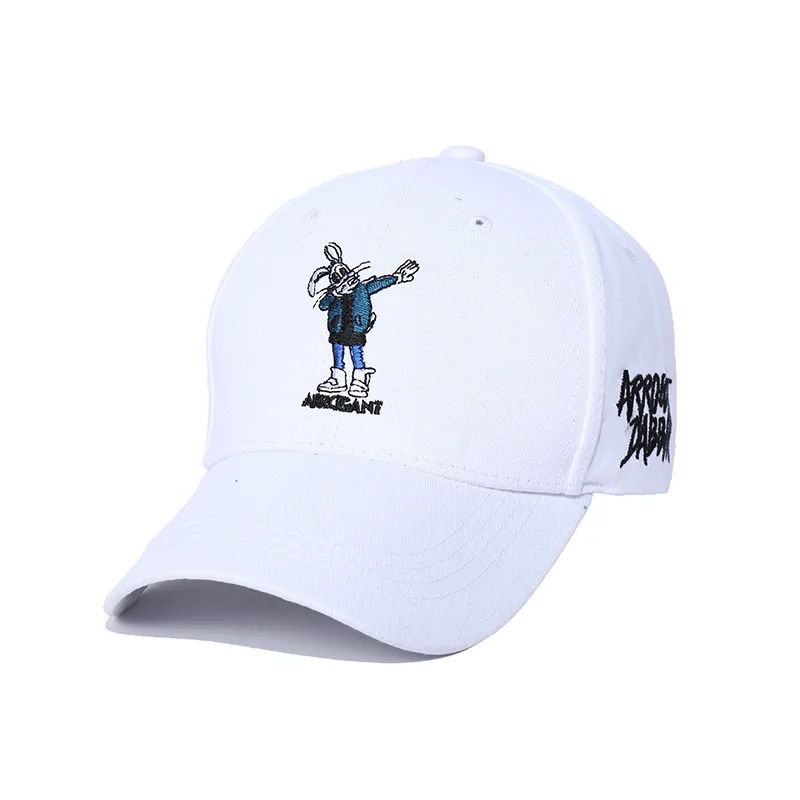 Модная креативная бейсболка с изображением героев мультфильма, зимняя Новинка, теплая шапка с вышивкой, шапка для студенческой пары, шапка для спорта на открытом воздухе, солнцезащитная Кепка для гольфа