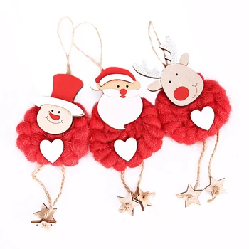 

Home Ornaments Decor Xmas Party Dolls Gifts Kids Red/white/gray Christmas