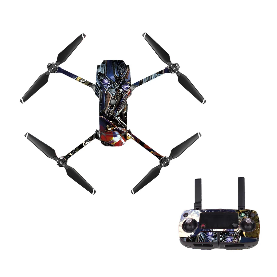 Водонепроницаемый ПВХ наклейка защитный чехол для DJI Mavic Pro Drone Body Arm пульт дистанционного управления запасная часть стикер s