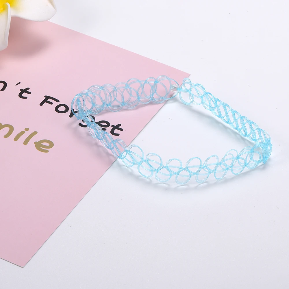 Flower Choker Necklaces Set (21)