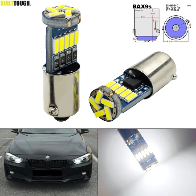 Ampoule BAX9s LED (H6W) - Voiture - Puissance et Qualité