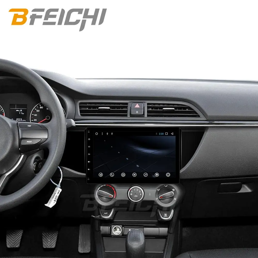 Автомобильный DVD для Kia K2 RIO с радио gps навигацией автомобильный стерео Мультимедийный плеер 32G 2 din 10,1 дюймов dvd Android 9,0 PX6