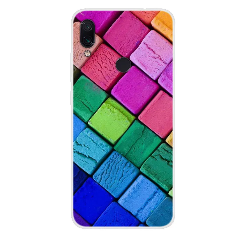 Чехол для Xiaomi Redmi 7 мультяшный мягкий чехол из ТПУ Xiomi 7A силиконовые чехлы
