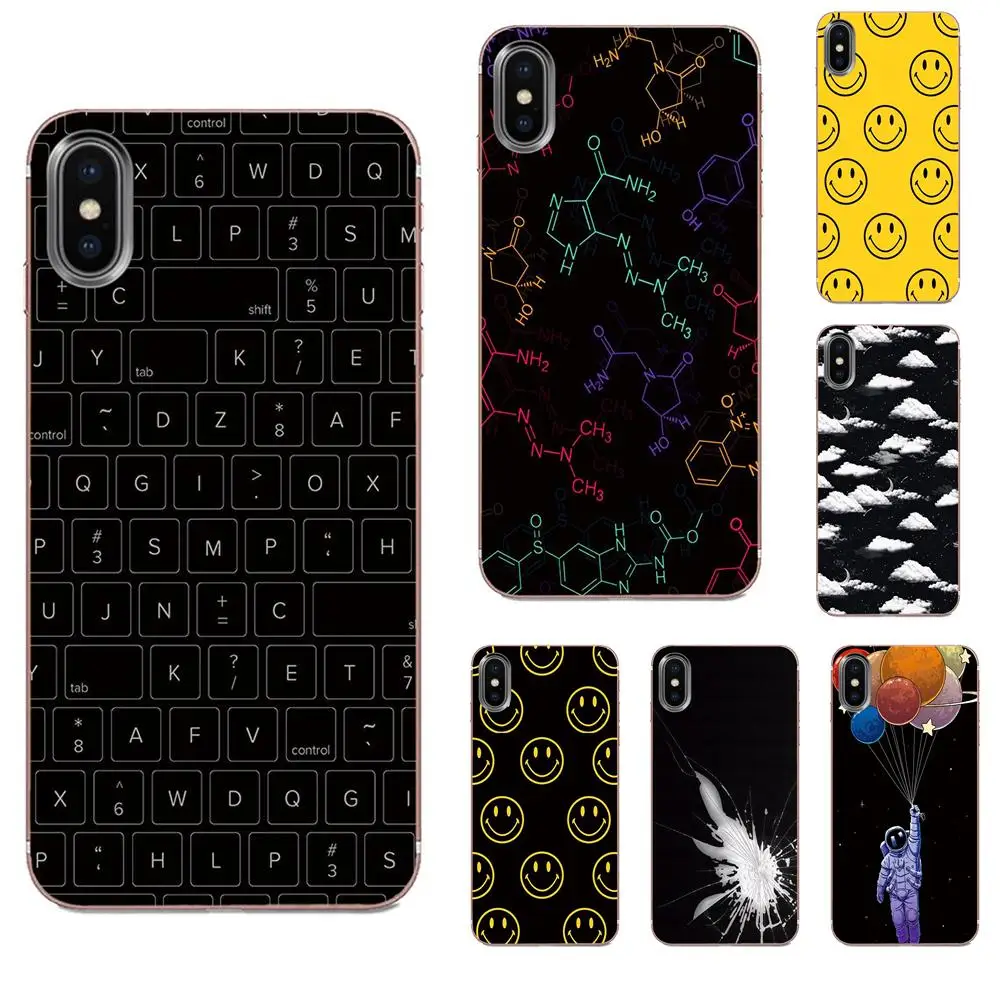 Skin Ultra Thin For Huawei Honor 5C 5X 6A 6X 7 7A 7X 8 8A 8S 8X 9 10 30 Lite Pro Y6 II Y7 Y9 Prime 2019 Broken Glass Keyboard | Мобильные