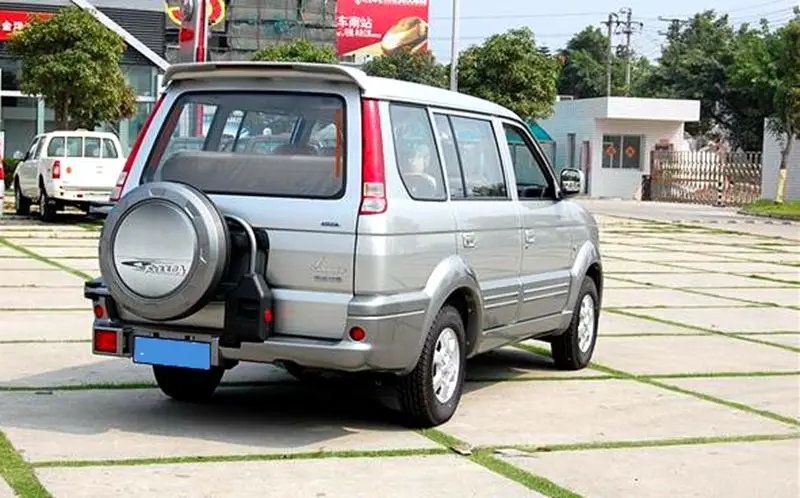 Для Mitsubishi Freeca 1997-2007 Задний Спойлер ABS Материал заднее крыло праймер цвет нажмите хвост автомобиля украшение в виде хвостового крыла