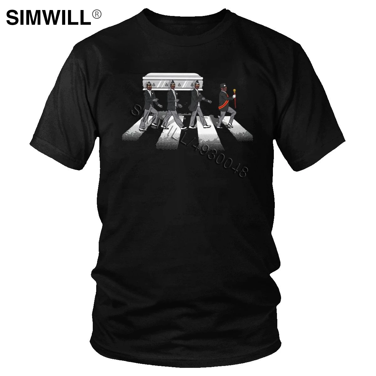 Забавная танцевальная футболка с изображением гроба Мужская 2020 хлопковая