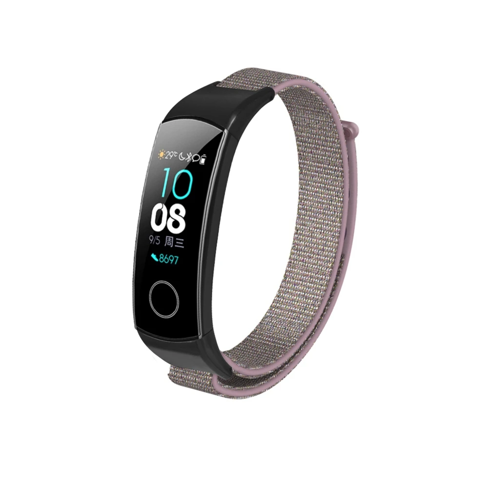 Для Honor Band 4 5 Смарт-браслет нейлоновый ремешок для спортивных часов для Hornor Band 5 Band 4 смарт-Браслет фитнес-браслет умные аксессуары