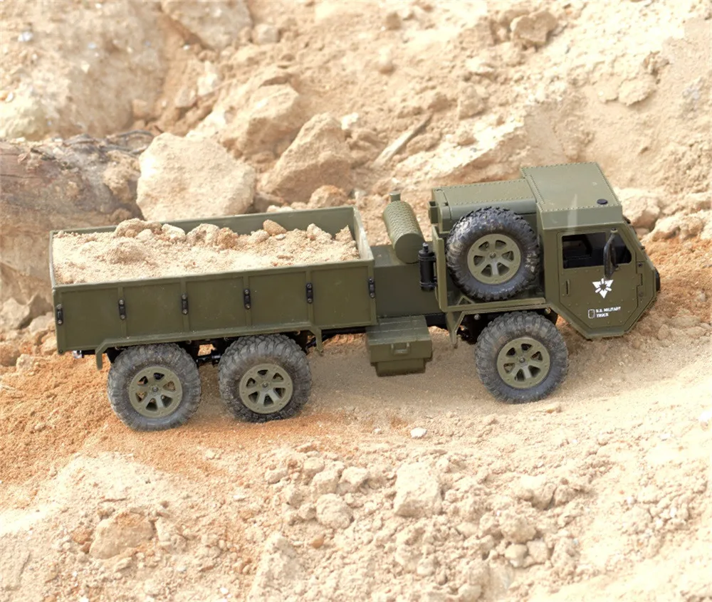 Радиоуправляемая Автомобильная игрушка Fayee FY004A 1/16 2,4G 6WD RC автомобиль США военный грузовик Радиоуправляемый автомобиль гусеничный 8,29
