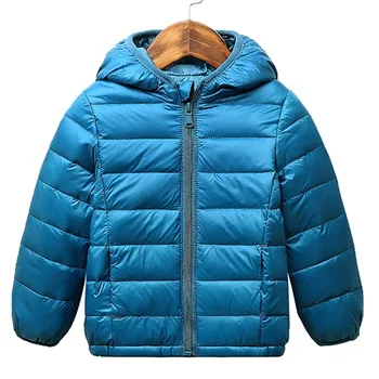 

JXYSY Baby Winter Down Coat Overalls For Children Jacket For Girls Thicken Boys Winter Coat Hooded Outwear Parker 4-8 Years Old