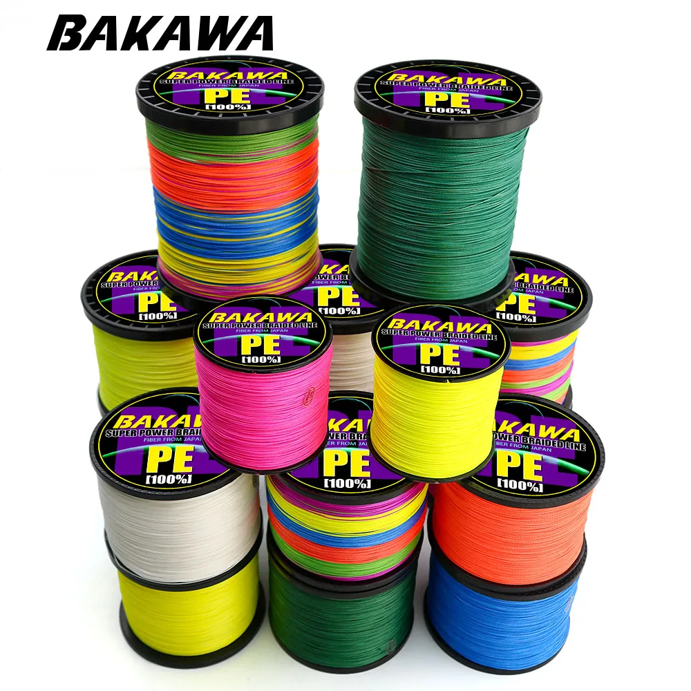 Леска JOSBY Pesca 9/8 плетеная леска для ловли карпа многонитевая 20 ~ 120 фунтов 1000 м 500 300