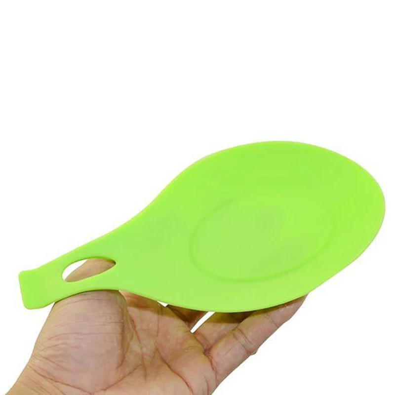 Silicone Spoon Mat High Temperature Resistant Spoon Pad Put Spoon Rest Tools Home Living Kitchen Gadgets Tools