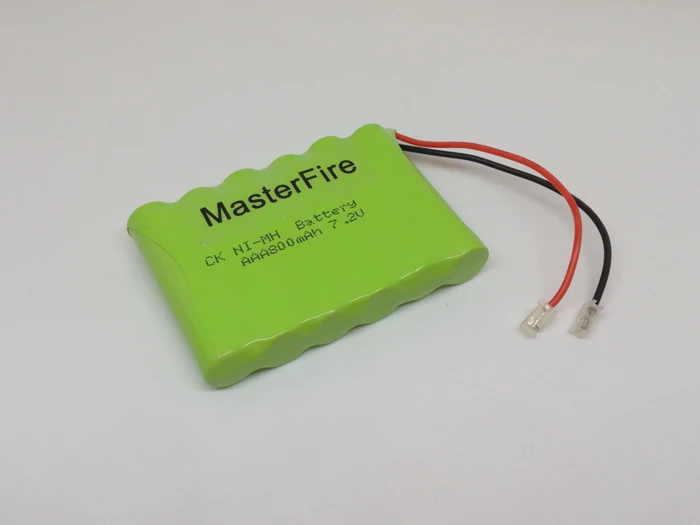 MasterFire абсолютно новые 7,2 V AAA 800mAh Ni-MH аккумуляторные батареи с вилками