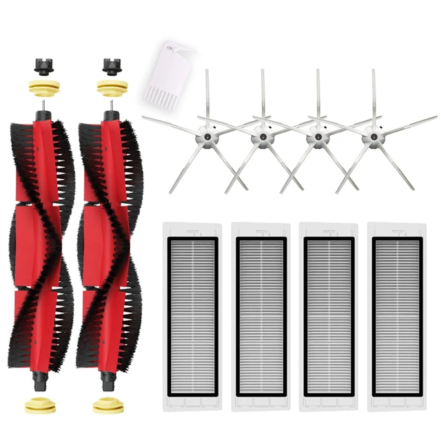 Replacement Accessories for XiaoMi for Roborock S5 Max S50 S55 S6 S6 Pure Vacuum Cleaner Parts Washable HEPA Filter Main Brush SMT370
