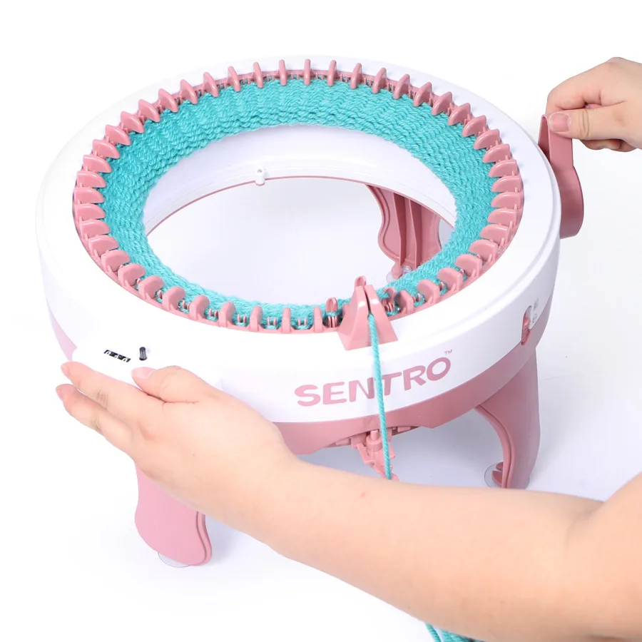  48 Needles Wool Knitted Fabric Large Size DIY Weaving Machine Set Hand Knitted Scarf Sweater Hat So
