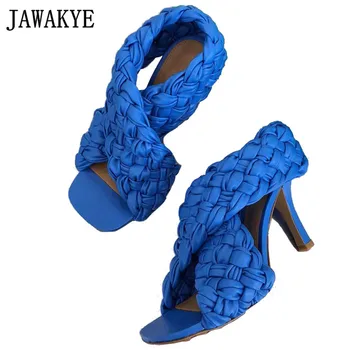 

Cross Leather Sandals Ankle Wrapped Open Toe Shoes Soft Leather Sandals Popular Designer High Quality Summer New Shoes Women