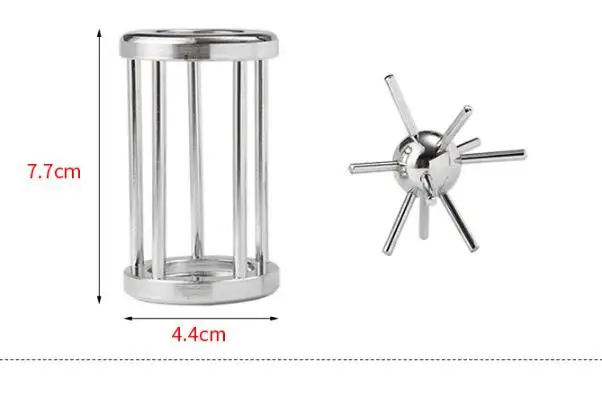 Caged Metal Puzzle 1